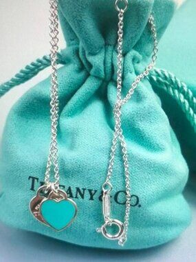 Tiffany & Co. Silver Heart Necklace